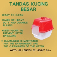 (FREE SHIPPING) 2 FEET CAT TOILET HOUSE TH-8 (20.5"L x 24"W x 23"H)