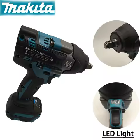 Makita DTW700 Brushless Electric Screwdriver Machine, Rechargeable Drill Driver, Wood milling cutter