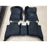 6D Car Mats Embossed Type Revo4D MT Model