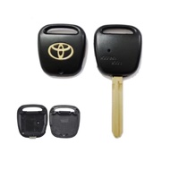 Toyota Alarm Remote Cover With Key Shell Replacement For Remote Side 1 Button Toyota Wish Carina Cor