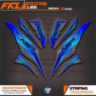 UV TRANSPARENT STRIPING MIO M3 125 IP 13 YAMAHA M3/Z/S 125 CLEAR MATERIAL STICKER MIO 125 2014