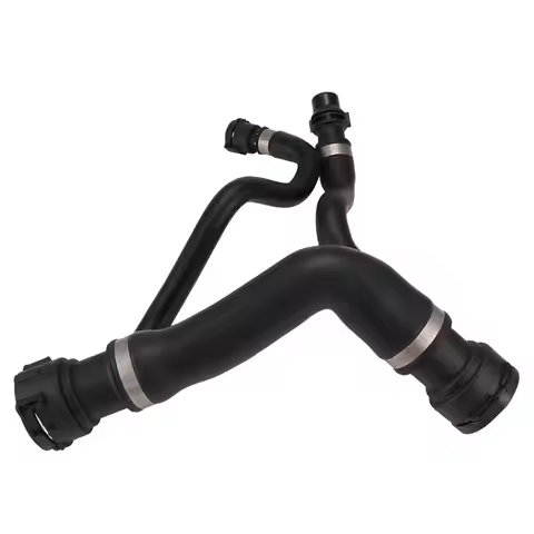 Radiator Cooling Upper Hose Rubber 17127546064 For BMW E60 E61 5 Series 525I 528I 530I