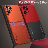 Case For Nothing CMF Phone 2 Pro Case 2 in 1 Colour Clash Armor Shockproof Plastic Matte Cover For C