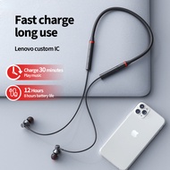 หูฟังบลูทูธ Lenovo HE05X กีฬาหูฟังหูฟังเอียร์บัดกันน้ำ HIFI การออกแบบแม่เหล็กหูฟังแบบคล้องคอ he05x