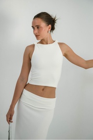 SANDSTONE Basic Knot Top