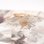 Hyl Jewelry 367B Couple Gelang Anak Titanium bangle segar bracelet terbaru Perempuan Emas Bayi Muda 