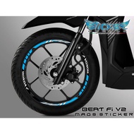honda BEAT Mags Sticker