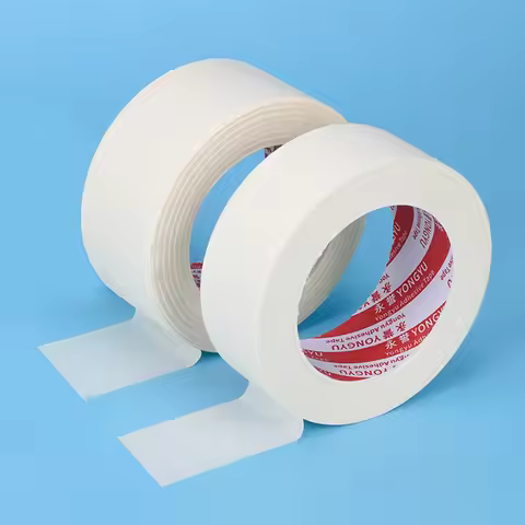 15M/50M Masking Tape White 10mm-50mm Single Side Tape Adhesive Crepe Paper for Oil Painting Sketch D