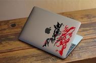 Sticker Aksesoris Laptop Apple Macbook Naruto Kyubi