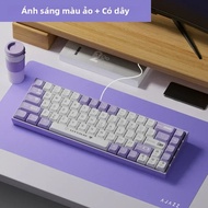 Bàn Phím Cơ AJAZZ AK680 75% Có Dây Đầy Đủ Phím Có Thể Thay Thế Nóng Cấu Trúc Đệm Có Độ Trễ Thấp Bàn 