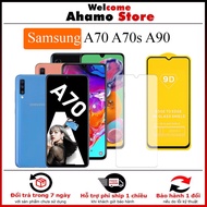 Samsung A70 A70s A90 5G 9D FULL SCREEN Tempered Glass [FM]