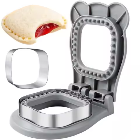 Uncrustables Sandwich Maker Sealer Cutter, Crustless Sandwich Cutter,Sandwich Uncrustable Maker Squa