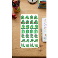 Dino reward sticker, dinosaur reward sticker, cute reward sticker for children, children's toy stick