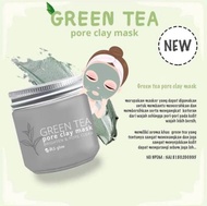 MS GLOW Clay Mask/ Clay Mask Green Tea / Clay Mask Charcoal