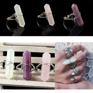 Quartz Crystal Rings