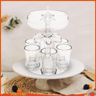 [PrettyiaSG] 6 Shot Glass Wine Dispenser, Wine Glass And Wine Set Cocktail Dispenser, Beer Dispenser