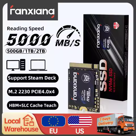 [EU/US Ship]Fanxiang S700 M.2 SSD 5000MB/s M.2 2230 500GB 1TB Hard Disk PCIe4.0x4 NVMe Internal Soli