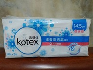 靠得住kotex 蘆薈高透氧護墊 沐浴香氛 14.5cm 標準型 28片×3包 有效期限2024/03/14