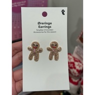 FLYING TIGER - Gingerbreadman Earrings