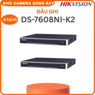 Đầu Ghi Camera IP 8 Kênh 8MP Hikvision DS-7608NI-K2 Ultra HD 4K2 HDD SATA - Hàng chính Hãng -Kho cam