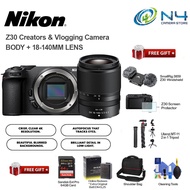 NIKON Z30 kamera Mirrorless NIKKOR Z DX 16-50mm & 18-140mm & 50-250mm Nikon Vlogger Essentials Nikon