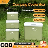 16L 30L Cooler Box Kotak Sejuk Camping Ice Box Outdoor Picnic Fishing Portable [6L 10L Available]