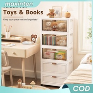 L50cm Storage Organizer Magnetic Door Foldable Storage Cabinet Double Doors Storage Box Stackable St