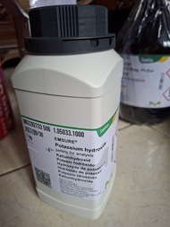 Potassium Hydroxide / Kalium Hidroksida / KOH 1KG MERCK 1.05033.1000