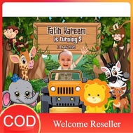 JDM Project - 2x1.5 M Birthday Banner Free Design