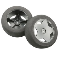 4pcs Plastic Wheel sponge Tire Universal For 1/10 RC Car Short Course Truck HSP 15502 94107 94170 94