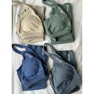 Halter Neck Fitness Clothes Yoga Elastic Chest Pad IMPACT Sports Bra DFYNE Vest Underwear Running To