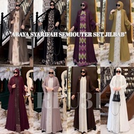 SYARIFAH ABAYA SET HIJAB Abaya Khimar Set