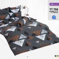 TOTO ชุดเครื่องนอน (ผ้าปู+นวม) ขนาด 6 ฟุต TT758 (ของแท้ 100%)