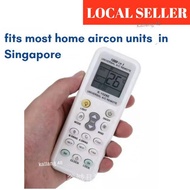 [SG In-Stock] Universal Air Con Remote (English Version) Controller Aircon Air Conditioner Control Daikin Panasonic LG