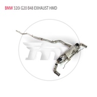 HMD Stainless Steel Exhaust System Performance Catback Is Suitable For BMW 320i G20 B48 Modification