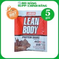 [BBT product] Lean Body Labrada Pack 79g, Leanbody Meal Replacement, 40g Protein, 22 Vitamins Minera