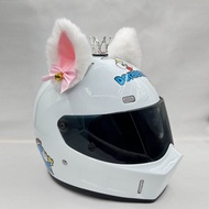Motorcycle Helmet Decoration Cat Ears Ski Helmet Accessories Motorcycle Electric Vehicle Modified Ca