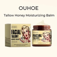 OUHOE Tallow Honey Moisturizing Balm 120g ความชุ่มชื้น กระชับ และชุ่มชื้น ปรับปรุงผิวที่หยาบกร้าน ทำ