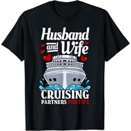 Cruising Cruise Vacation Husband Wife Couple Gift Unisex T-Shirt