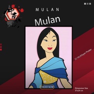 Mulan 3D Multilayer Poster