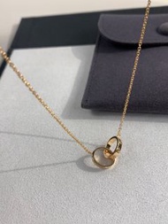 Cartier Love 系列雙環項鍊