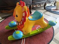 【免運】~~費雪兩用玩具，可以變成搖搖馬和學步車