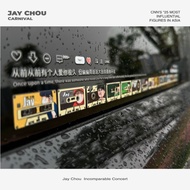Jay Chou Album Cover Car Sticker Tape Design Sticker Atmosphere Glass Sticker Rear Window Sticker Sunroof Sticker