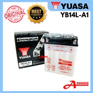 YUASA BATTERY YB14L-A1 BATTERY CBX750 YB14L-A1BATERI HONDA POLICE 750 CBX750 ORIGINAL100%YUASA BATTE