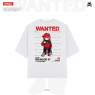 Orifake-t-shirt Oversize Design Wanted White