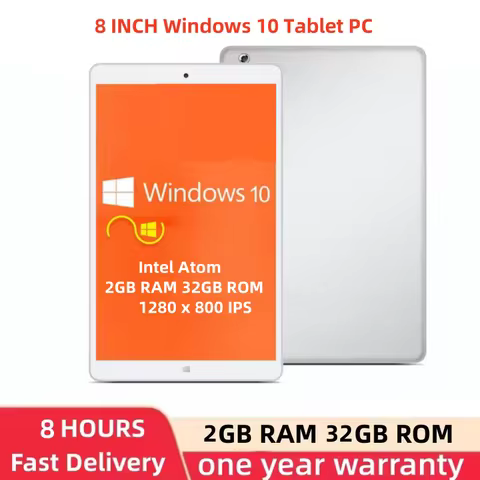 X80 Tablet 8 Inch Intel Z3735F Windows 10 2GB RAM 32GB ROM Quad Core IPS 1280*800 IPS WIFI Bluetooth