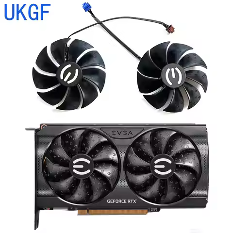 For EVGA RTX3050 3060 3060Ti XC BLACK GAMING Video card cooling fan 88MM PLA09215S12H PLD09220S12H R