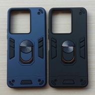 Retro Case Vivo Y27 5G Y36 4G Y36 5G armor back hard casing/ kickstandRing