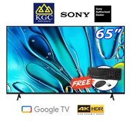[Free Ship] SONY 65" K-65S30 4K HDR Processor X1™ Smart TV (Google TV) [Free Wireless Keyboard & Mou