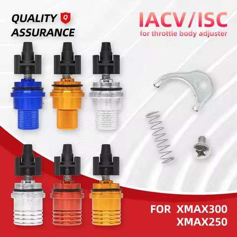 For Yamaha XMAX250 XMAX300 ISC IACV Manual Idle Adjuster Throttle Body Idle Speed Control Valve